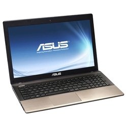 ASUS K55A (Pentium B980 2400 Mhz/15.6"/1366x768/4096Mb/500Gb/DVD-RW/Intel HD Graphics 2000/Wi-Fi/Bluetooth/DOS)