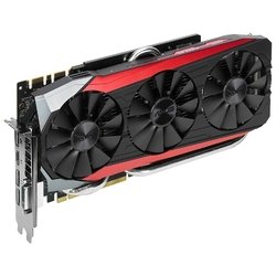 ASUS GeForce GTX 980 Ti 1000Mhz PCI-E 3.0 6144Mb 7010Mhz 384 bit DVI HDMI HDCP STRIX RTL