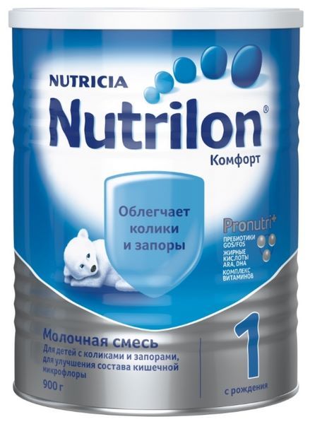 Nutrilon (Nutricia) 1 Комфорт (c рождения) 900 г