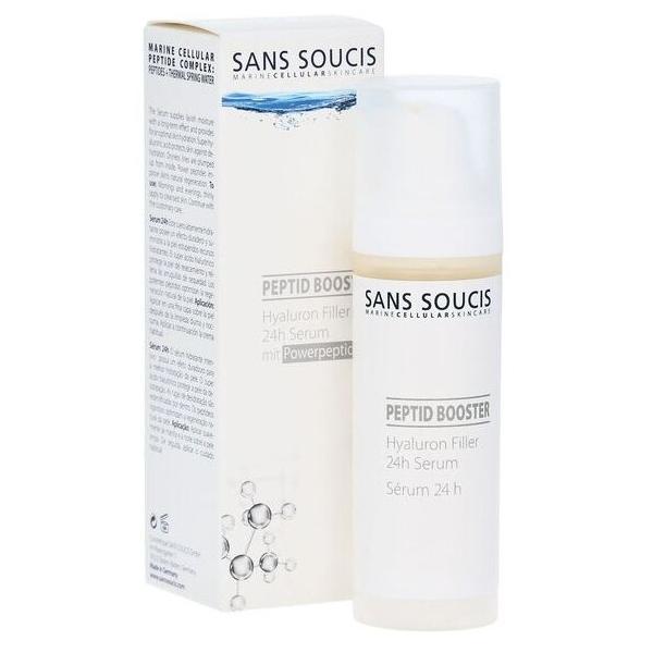 Sans Soucis Peptid Booster Hyaluron Filler 24-h Serum Сыворотка-филлер с гиалуроновой кислотой для лица