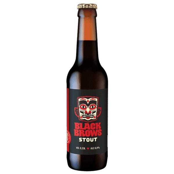 Пиво темное Craft-U-Brewery Black Brows Stout 0.33 л