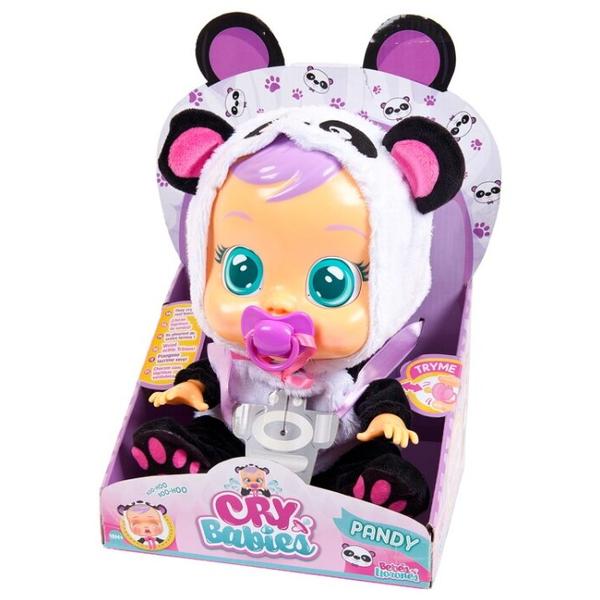 Пупс IMC toys Cry Babies Плачущий младенец Pandy, 31 см, 98213