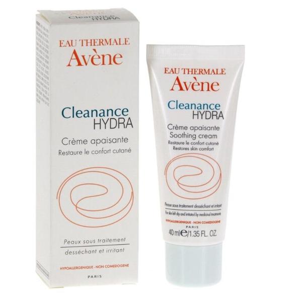 AVENE Cleanance HYDRA Успокаивающий крем для пересушенной проблемной кожи
