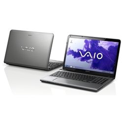 Sony VAIO SV-E1512H1R/SI (Core i3 3110M 2400 Mhz, 15.5", 1366x768, 4096Mb, 500Gb, DVD-RW, Wi-Fi, Bluetooth, Win 8 64) Silver