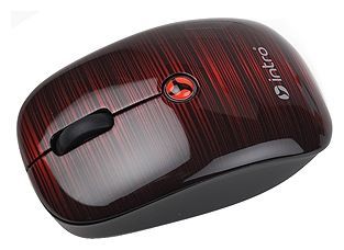 Intro MU205 mouse Black-Red USB