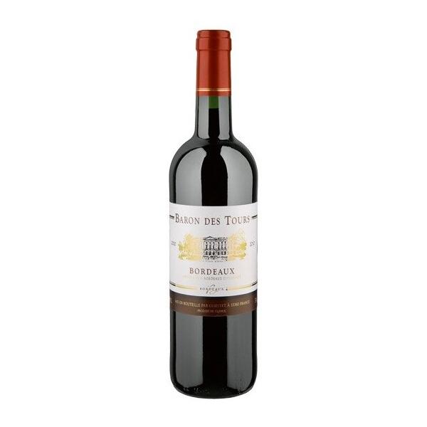 Вино Baron des Tours Bordeaux Rouge 0.75 л