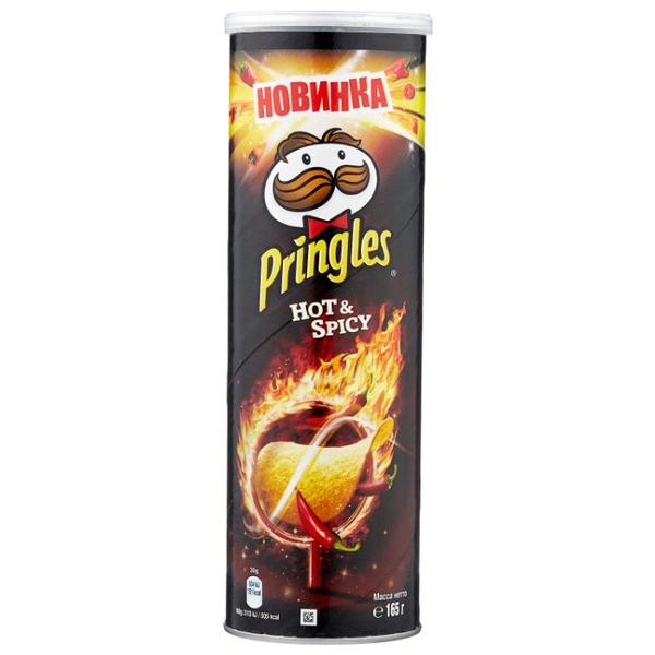 Чипсы Pringles картофельные Hot & Spicy
