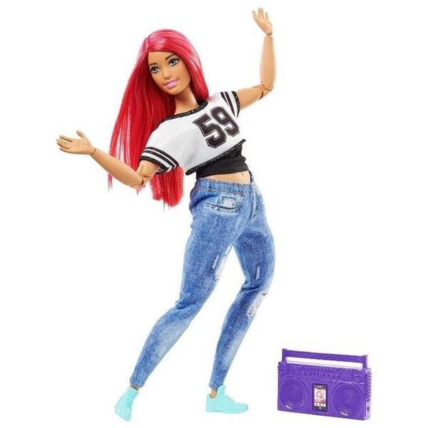 Кукла Barbie Безграничные движения Танцовщица, 29 см, FJB19