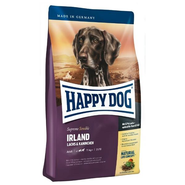 Корм для собак Happy Dog Supreme Sensible Irland лосось, кролик