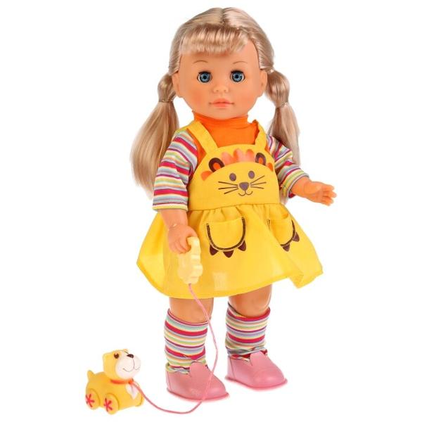 Интерактивная кукла с щенком Карапуз 40 см 16131-RU
