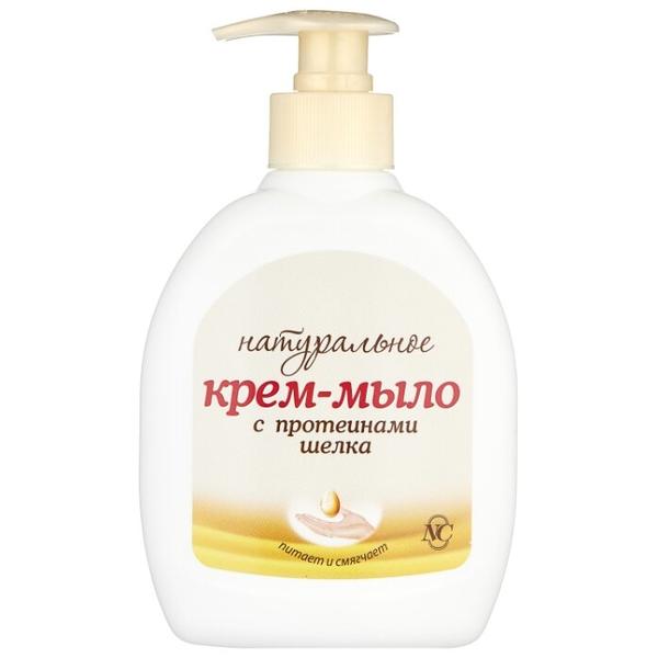 Жидкое крем-мыло Невская Косметика Натуральное с протеинами шелка