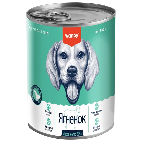 Wanpy Dog Консервы для собак из ягненка