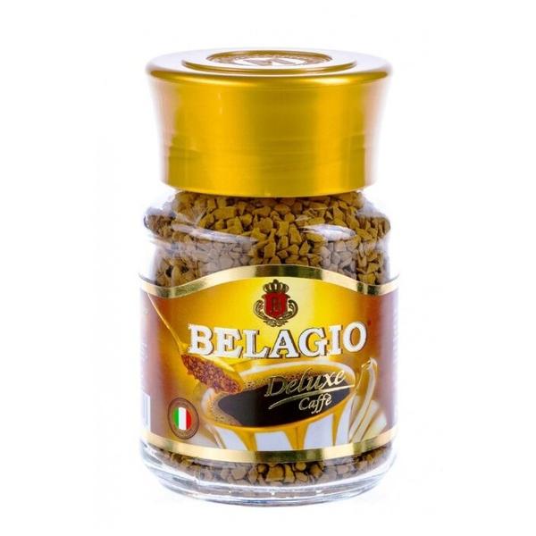 Кофе растворимый Belagio Deluxe сублимированный, стеклянная банка