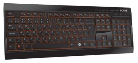 ACME Multimedia Keyboard KM07 Black USB