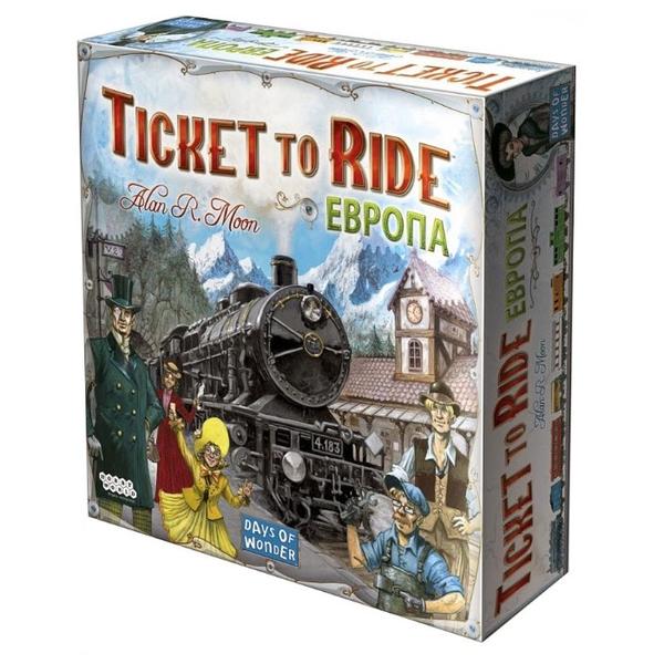 Настольная игра HOBBY WORLD Ticket to Ride: Европа