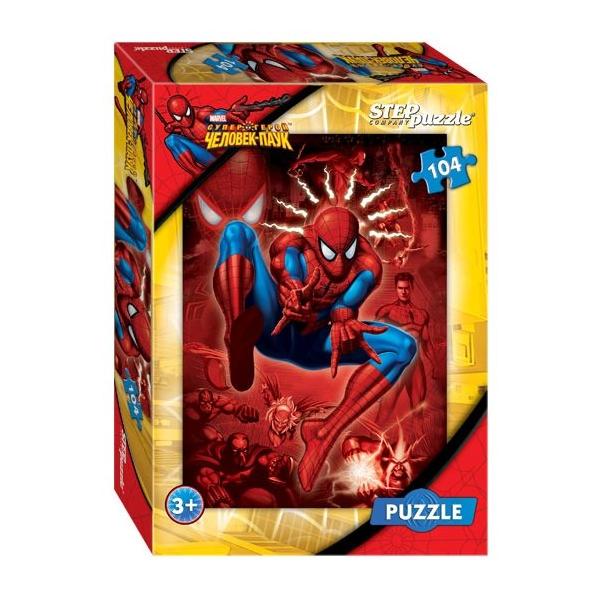 Пазл Step puzzle Marvel Человек-паук (82111), 104 дет.