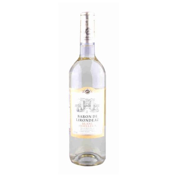 Вино Baron de Lirondeau Blanc Moelleux, 0.75 л