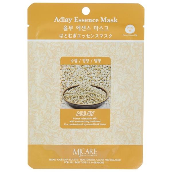 MIJIN Cosmetics тканевая маска MJ Care Adlay Essence с экстрактом адлай