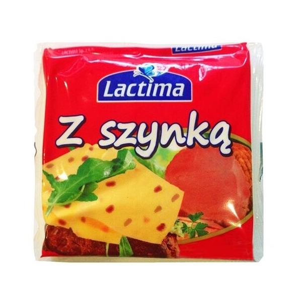 Сыр Lactima плавленый с ветчиной 40%