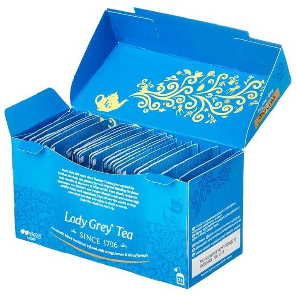 Чай черный Twinings Lady Grey, в пакетиках