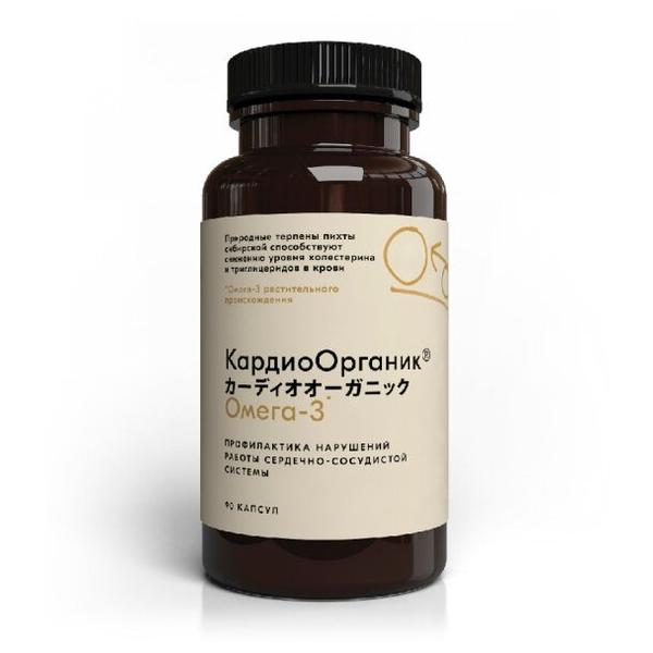 Кардиоорганик Витатерпен Омега-3 капс. 600 мг №90
