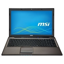 MSI CR61 0M (Pentium B970 2300 Mhz/15.6"/1366x768/2048Mb/500Gb/DVD-RW/Intel HD Graphics 4000/Wi-Fi/Win 7 HB)