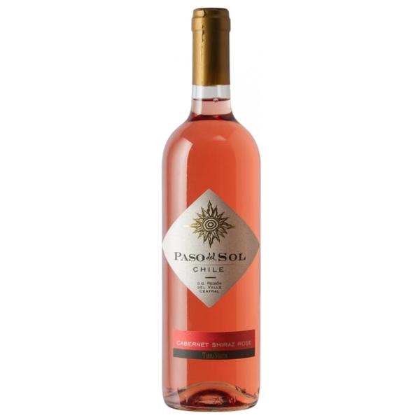 Вино TerraMater, Paso Del Sol Cabernet Shiraz Rose, 2017, 0.75 л