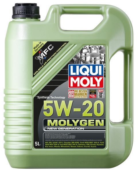LIQUI MOLY Molygen New Generation 5W-20 5 л