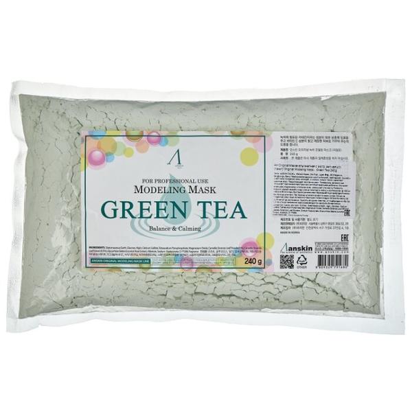 Anskin маска альгинатная Green Tea успокаивающая