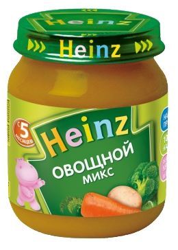 Heinz Овощной микс (с 5 месяцев) 120 г