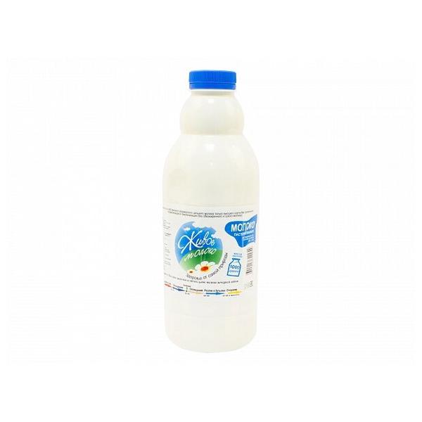 Молоко Живое молоко пастеризованное 3.2%, 0.9 л
