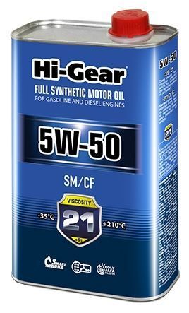 Hi-Gear 5W-50 SM/CF 1 л
