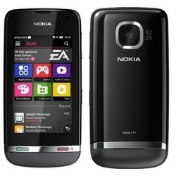 Nokia Asha 311 (темно-серый)