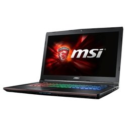 MSI GE72 6QE Apache Pro (Intel Core i5 6300HQ 2300 MHz/17.3"/1920x1080/8Gb/1000Gb/DVD-RW/NVIDIA GeForce GTX 965M/Wi-Fi/Bluetooth/DOS)