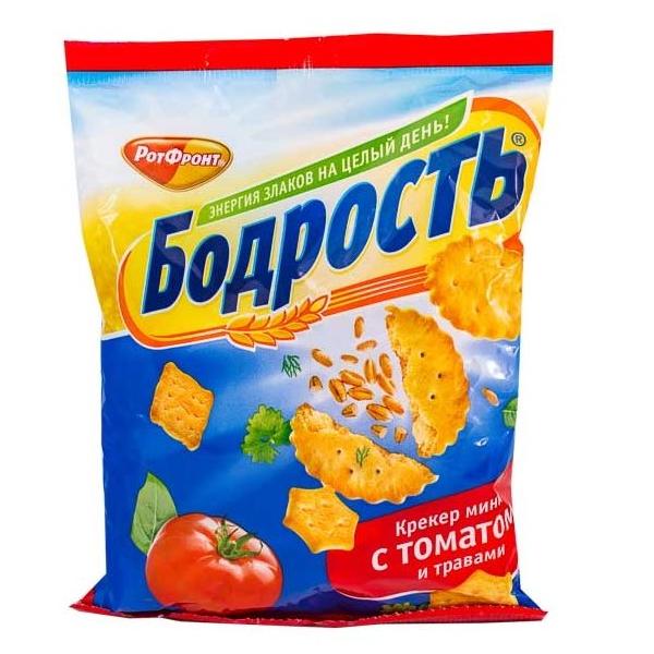 Крекеры Бодрость Мини с томатом и травами, 150 г