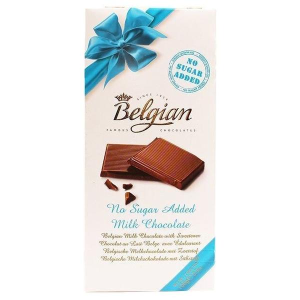 Шоколад The Belgian молочный без сахара