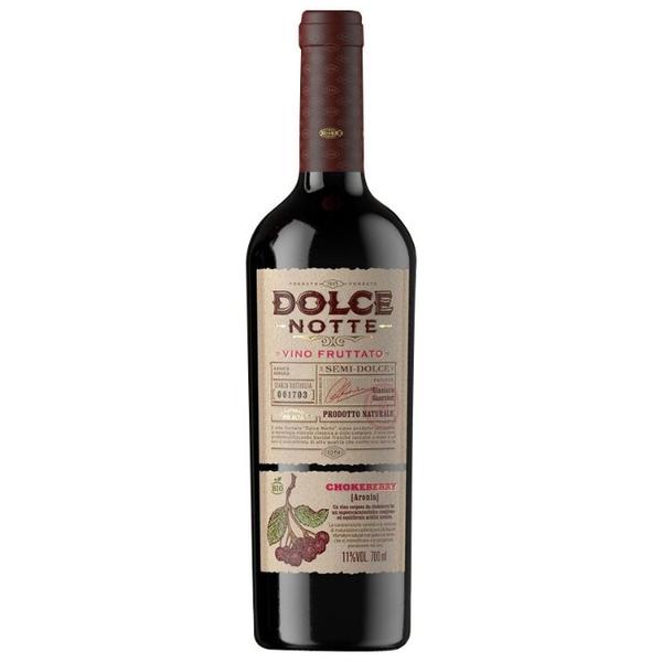 Вино Dolce Notte Черноплодная рябина, 0.75 л