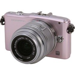 Olympus Pen E-PM1 Kit (pink 12.3Mpix EZ-M 14-42 /40-105 3 1080i SDHC Ком-т с объективом Li-Ion)