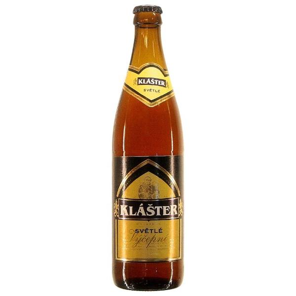 Пиво Klaster Svetle, 0.5 л