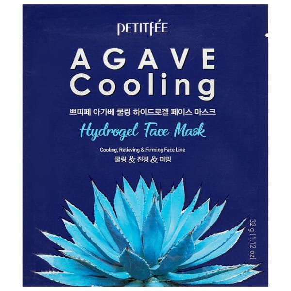 Petitfee Охлаждающая гидрогелевая маска для лица с экстрактом агавы Agave Cooling Hydrogel Face Mask