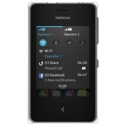Nokia Asha 500 Dual Sim (черный)