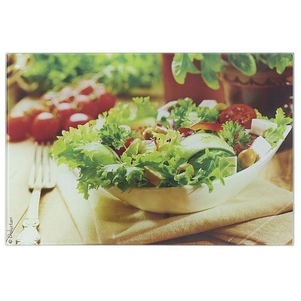 Разделочная доска Best Home Kitchen 5341056 Греческий салат 40x30x0,5 см