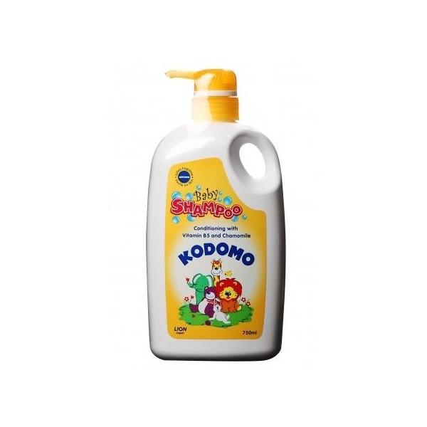 KODOMO Шампунь-кондиционер с витамином B5 и ромашкой