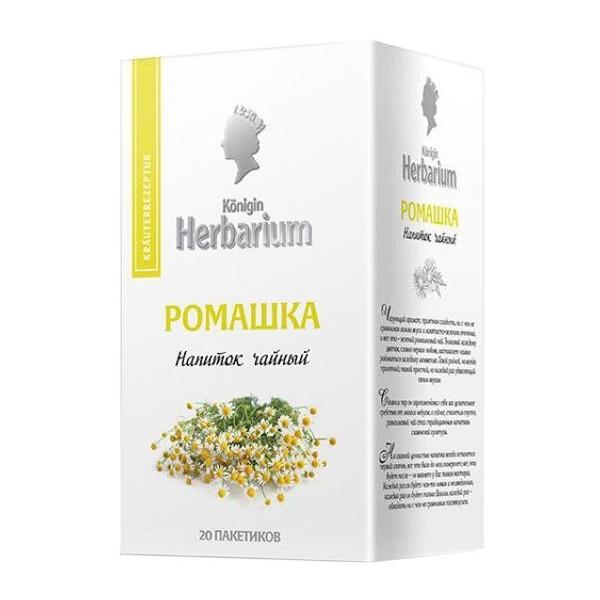 Чай зеленый Konigin Herbarium Ромашка в пакетиках