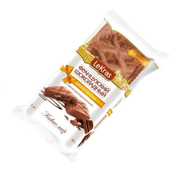 Печенье LeKras Французский шоколадный Какао-пай, 88 г