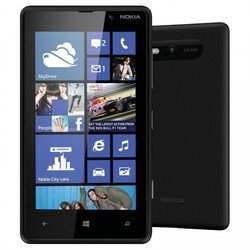 Nokia Lumia 820 (черный)