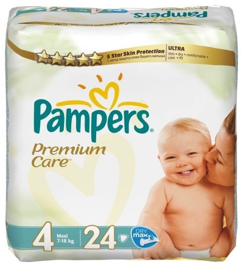 Pampers Premium Care 4 (7-18 кг)