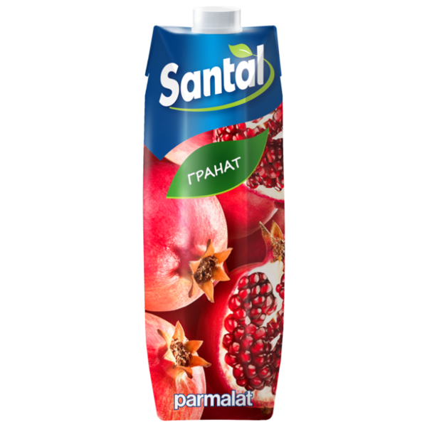 Напиток сокосодержащий Santal Гранат, с крышкой