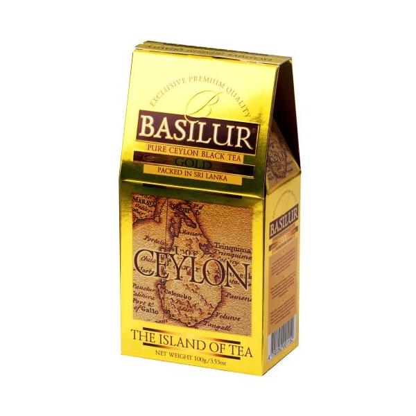 Чай черный Basilur The island of tea Ceylon Gold