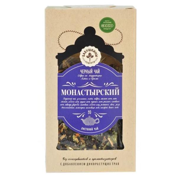 Чай черный Фабрика здоровых продуктов Монастырский